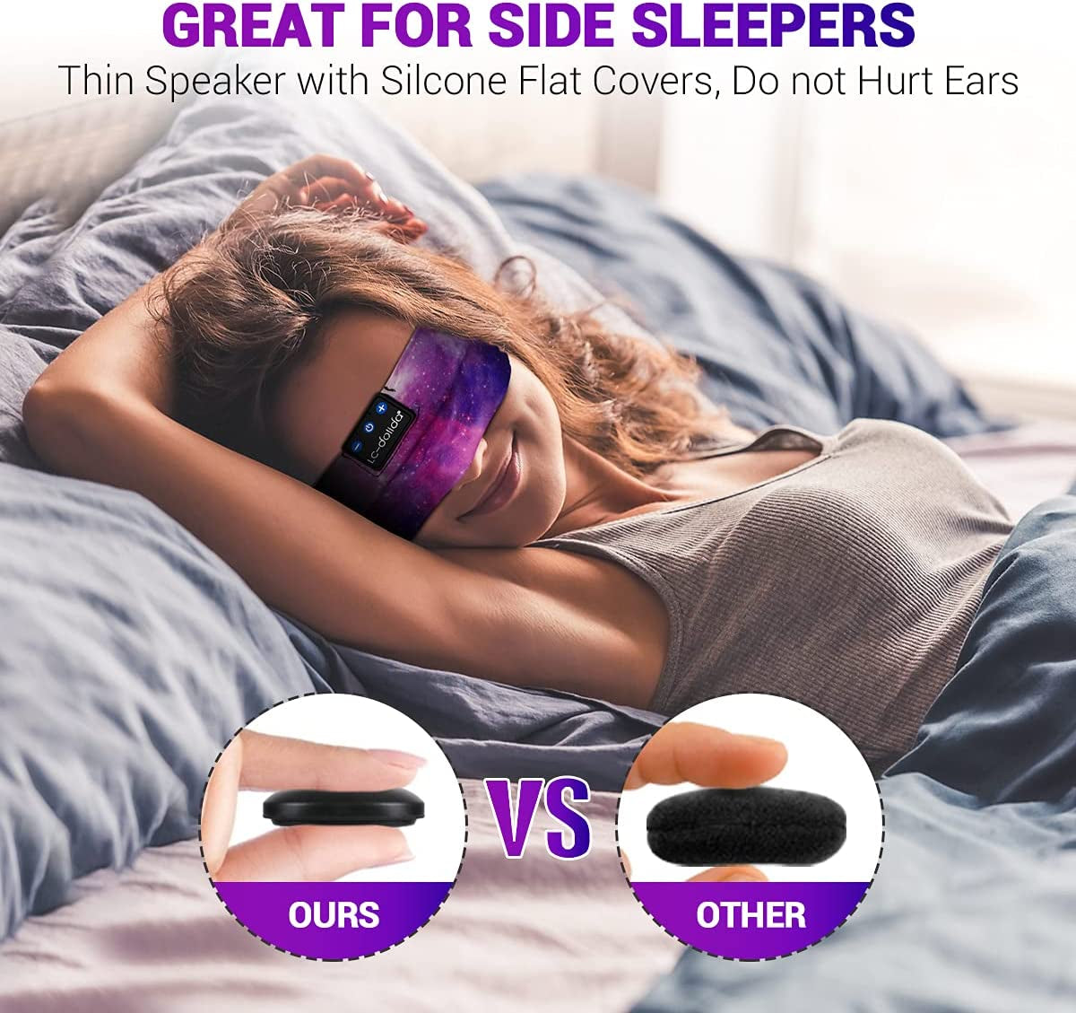 Sleep Headphones Bluetooth Headband